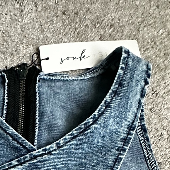 NWT PANDO stretch denim SET FROM souk + SEPIA - Picture 7 of 7